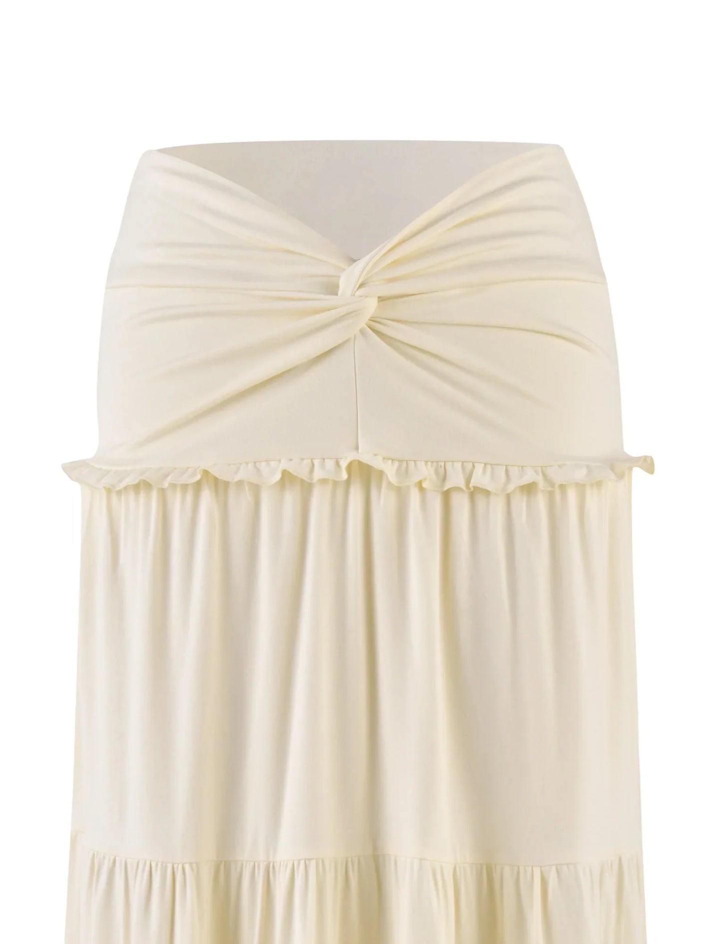 Sahara Flow Ruffle Maxi Skirt