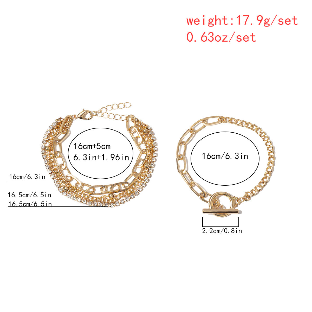 Auréa Orbit Layered Bracelet