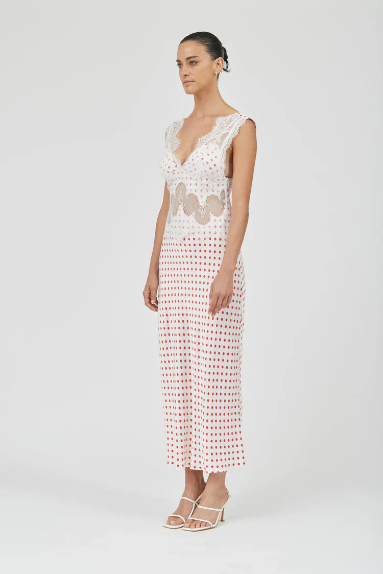 Café Romance Midi Dress